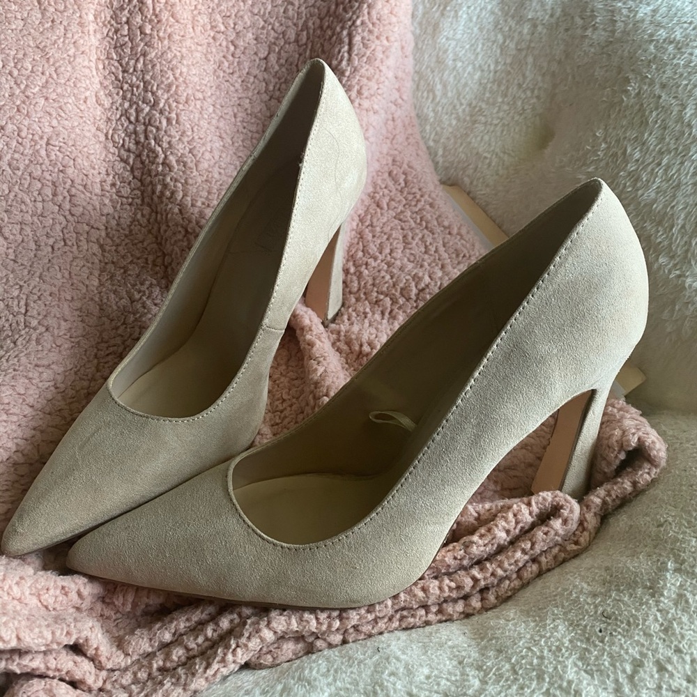 Tan Pumps
